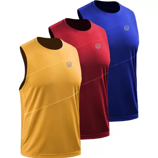 NELEUS Men's Dry Fit Workout Running Muscle Tank Top