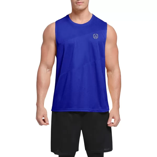 NELEUS Men's Dry Fit Workout Running Muscle Tank Top