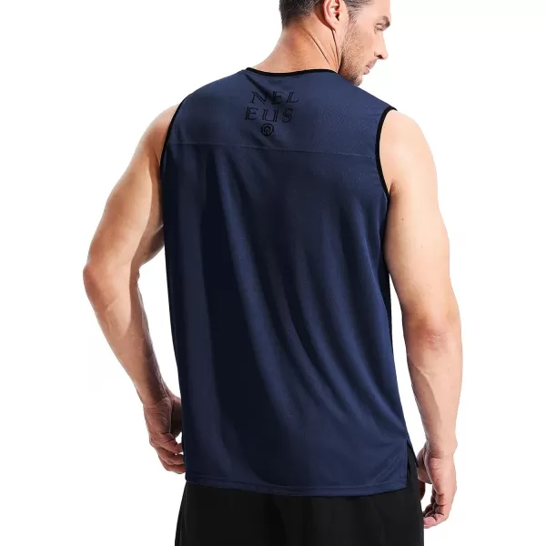 NELEUS Men's Dry Fit Workout Running Muscle Tank Top