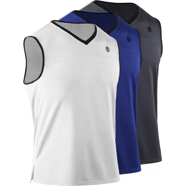 NELEUS Men's Dry Fit Workout Running Muscle Tank Top