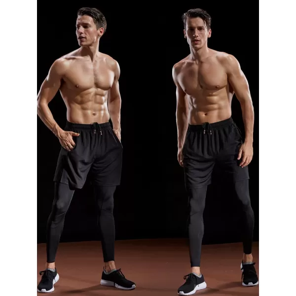 NELEUS Men's Lightweight Workout Athletic Shorts with Pockets