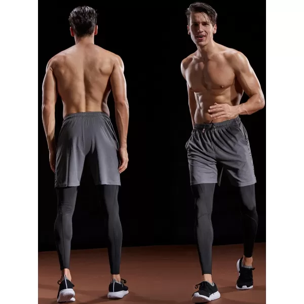 NELEUS Men's Lightweight Workout Athletic Shorts with Pockets