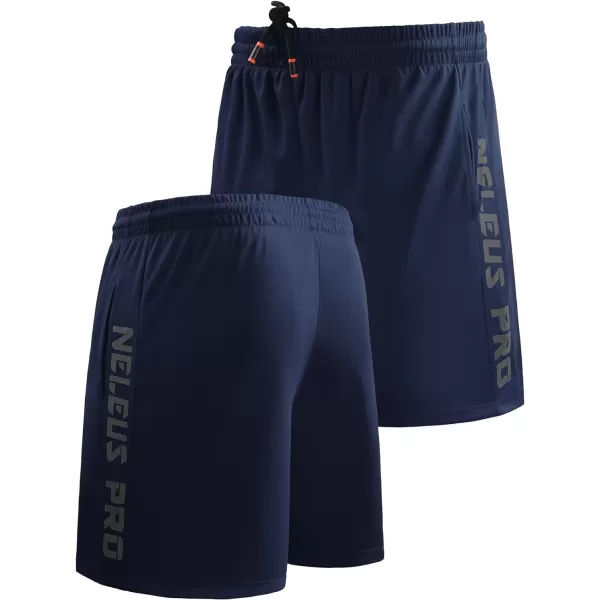 NELEUS Men's Lightweight Workout Athletic Shorts with Pockets
