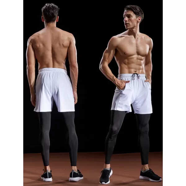 NELEUS Men's Lightweight Workout Athletic Shorts with Pockets