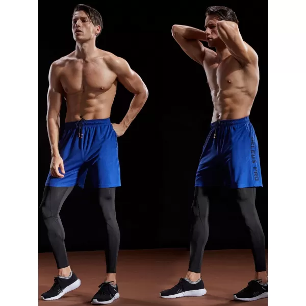 NELEUS Men's Lightweight Workout Athletic Shorts with Pockets