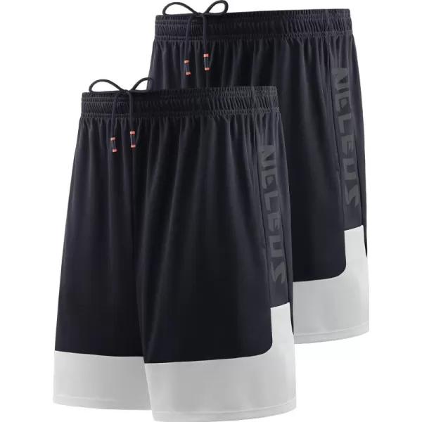 NELEUS Men's Lightweight Workout Athletic Shorts with Pockets