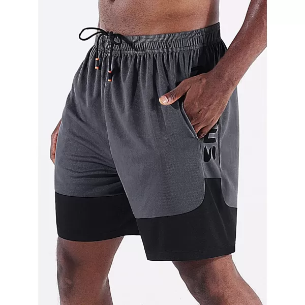 NELEUS Men's Lightweight Workout Athletic Shorts with Pockets