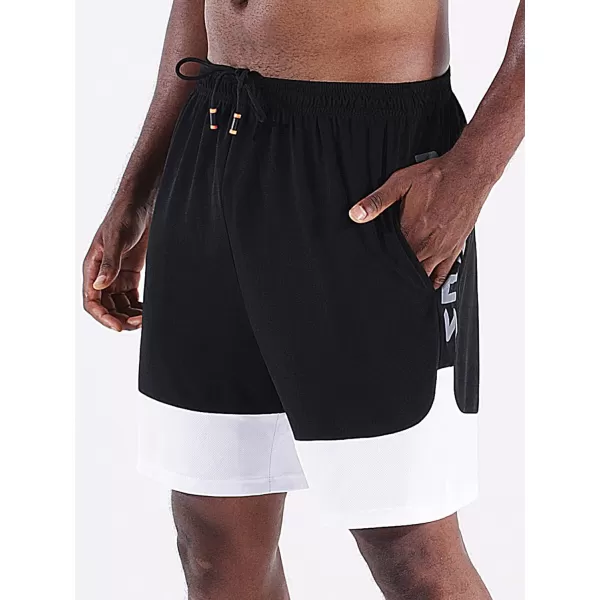 NELEUS Men's Lightweight Workout Athletic Shorts with Pockets