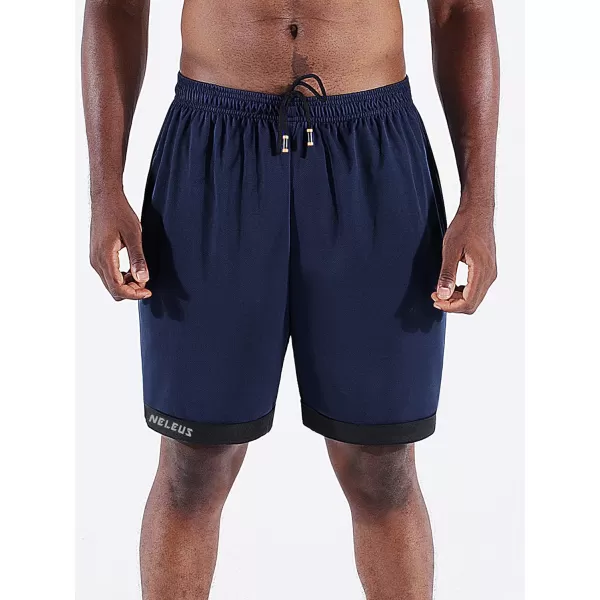 NELEUS Men's Lightweight Workout Athletic Shorts with Pockets