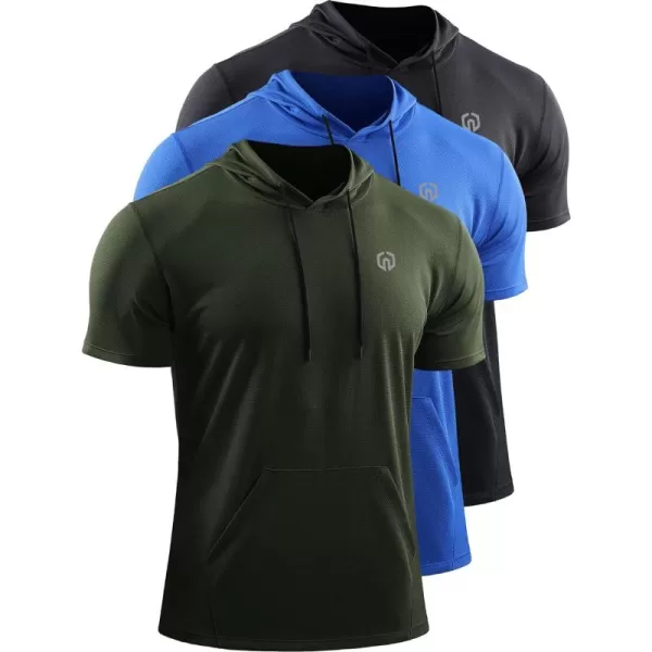 5100# 3 Pack,black/Blue/Olive Green