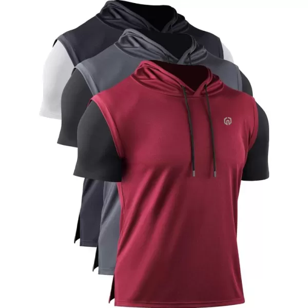 5123 Black/Grey/Red,3 Pack