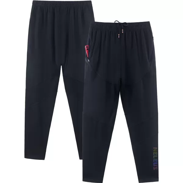 NELEUS Men's Workout Athletic Running Tapered Pants