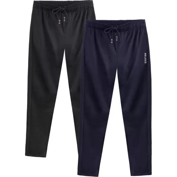 Tapered 7006# 2 Pack: Black,navy Blue