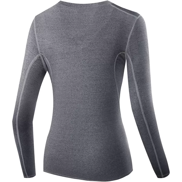 NELEUS Women's 3 Pack Athletic Compression Long Sleeve T Shirt Dry Fit