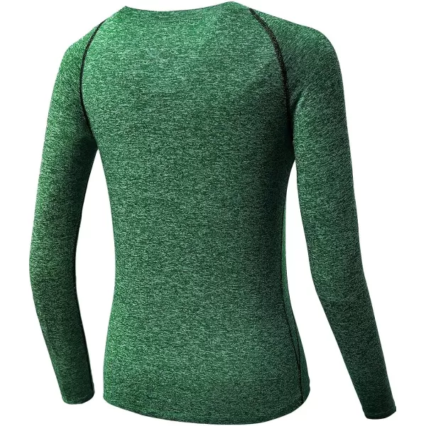 NELEUS Women's 3 Pack Compression Shirts Long Sleeve Yoga Athletic Running T Shirt