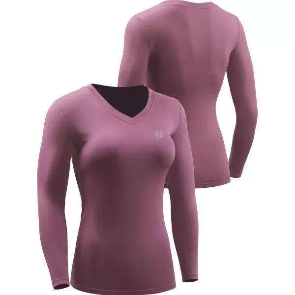 NELEUS Women's 3 Pack Compression Shirts Long Sleeve Yoga Athletic Running T Shirt