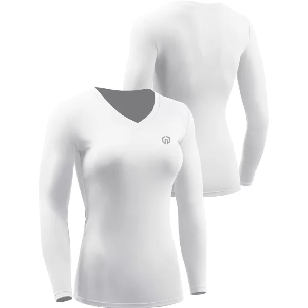NELEUS Women's 3 Pack Compression Shirts Long Sleeve Yoga Athletic Running T Shirt