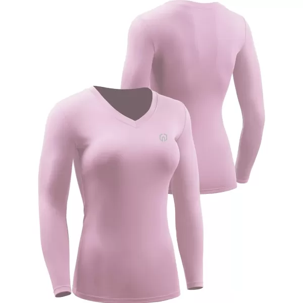 NELEUS Women's 3 Pack Compression Shirts Long Sleeve Yoga Athletic Running T Shirt