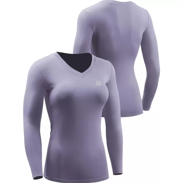 NELEUS Women's 3 Pack Compression Shirts Long Sleeve Yoga Athletic Running T Shirt