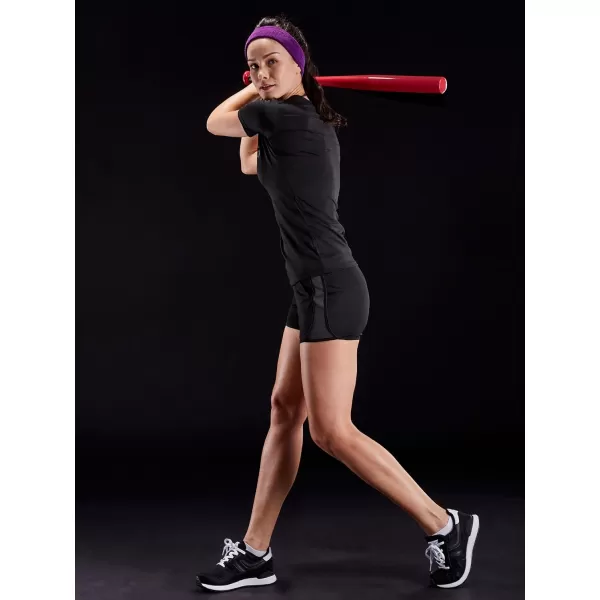 NELEUS Women's 3 Pack Compression Workout Athletic Shirt