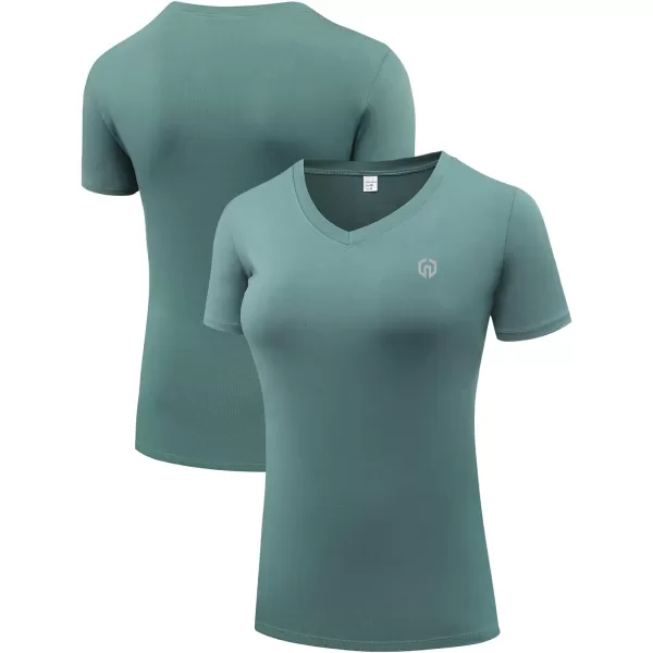 NELEUS Women's 3 Pack Compression Workout Athletic Shirt