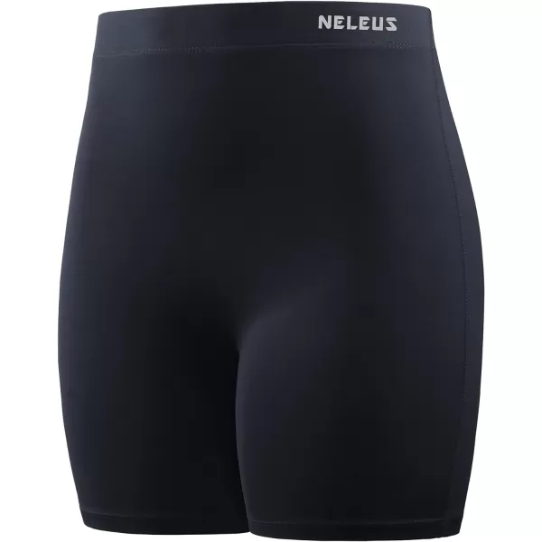 NELEUS Women's 4" Running Short 3 Pack High Waist Yoga Shorts