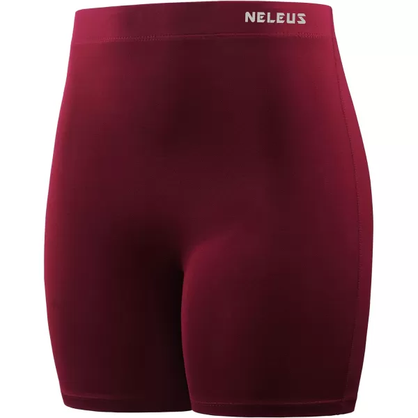 NELEUS Women's 4" Running Short 3 Pack High Waist Yoga Shorts