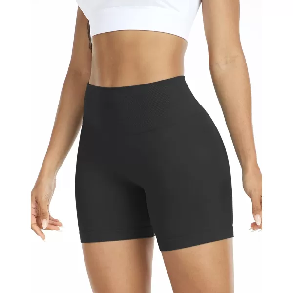 NELEUS Women's 4" Running Short 3 Pack High Waist Yoga Shorts