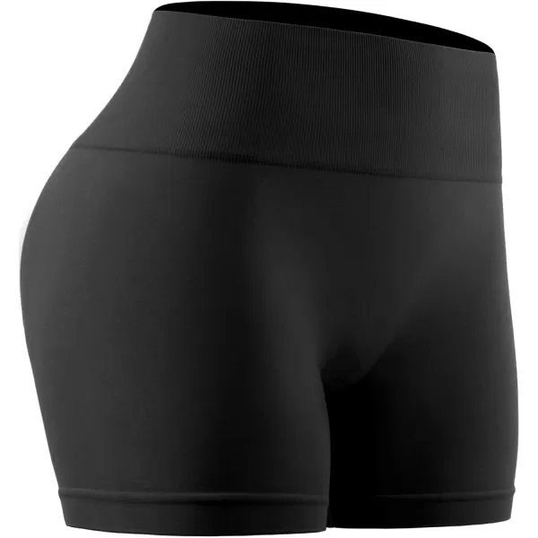 NELEUS Women's 4" Running Short 3 Pack High Waist Yoga Shorts