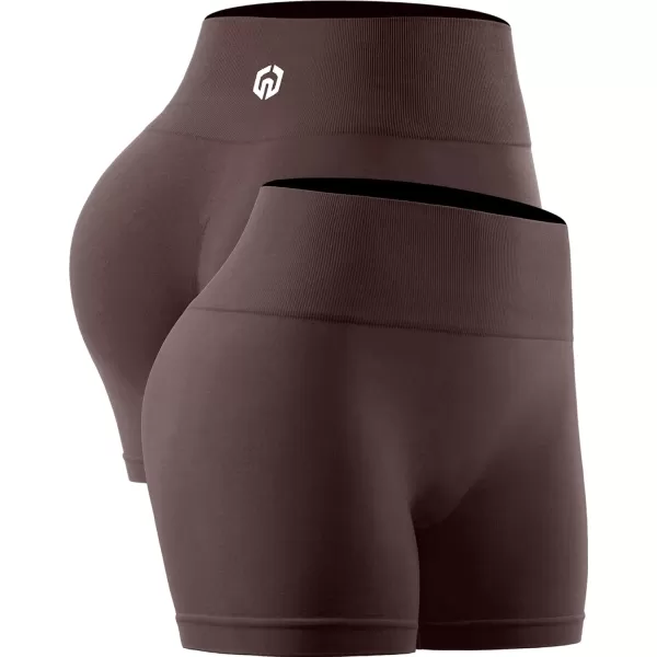 NELEUS Women's 4" Running Short 3 Pack High Waist Yoga Shorts
