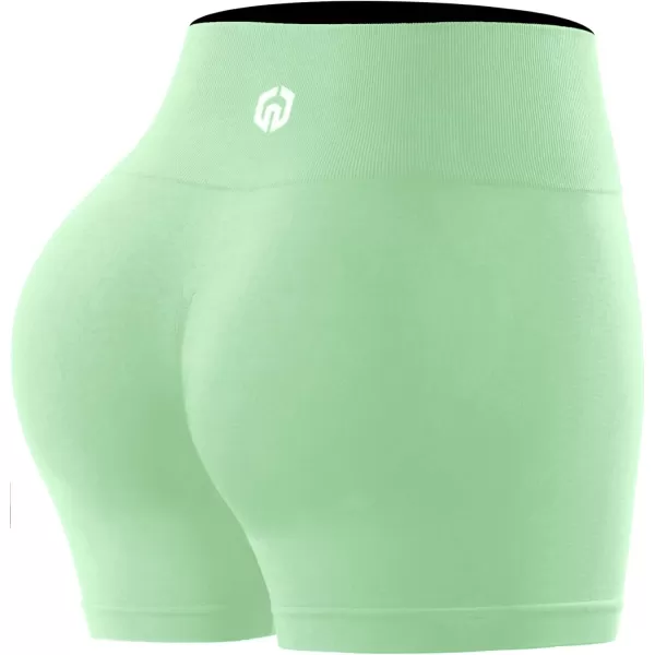 NELEUS Women's 4" Running Short 3 Pack High Waist Yoga Shorts