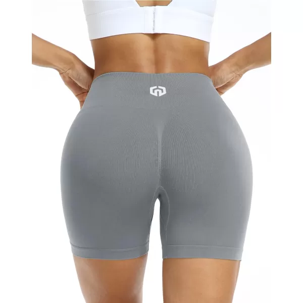 NELEUS Women's 4" Running Short 3 Pack High Waist Yoga Shorts