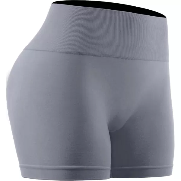 NELEUS Women's 4" Running Short 3 Pack High Waist Yoga Shorts