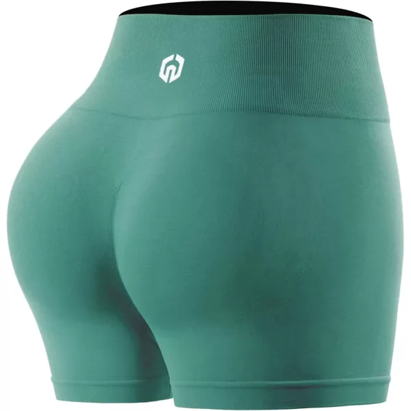 NELEUS Women's 4" Running Short 3 Pack High Waist Yoga Shorts