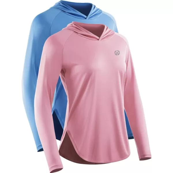 NELEUS Women's Athletic Sweatshirts Long Sleeve Running Shirts Workout Pullover Hoodies
