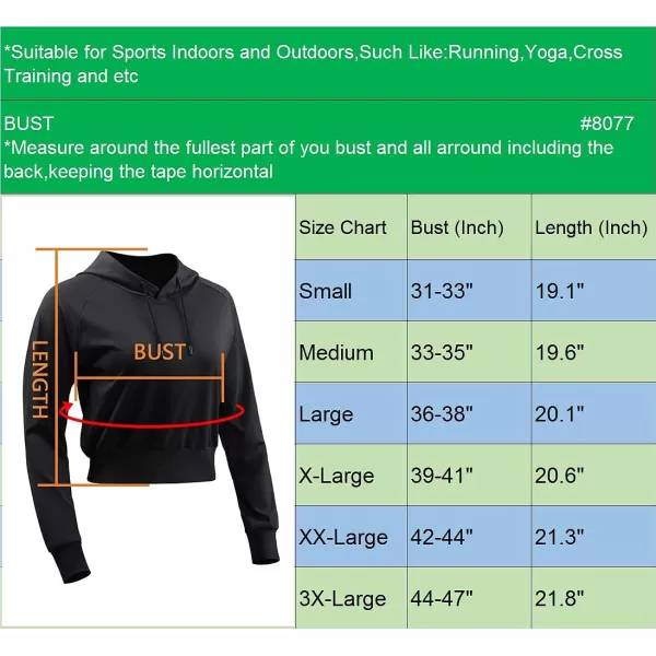 NELEUS Women's Athletic Sweatshirts Long Sleeve Running Shirts Workout Pullover Hoodies