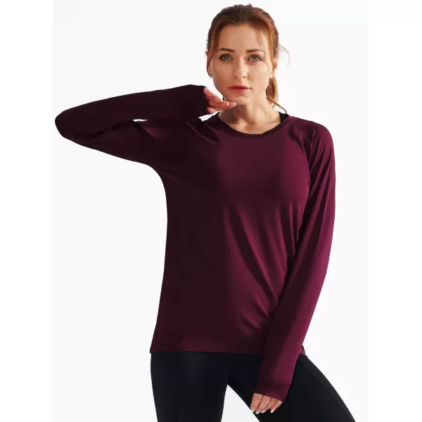 NELEUS Women's Dry Fit Workout Running Long Sleeve Shirt
