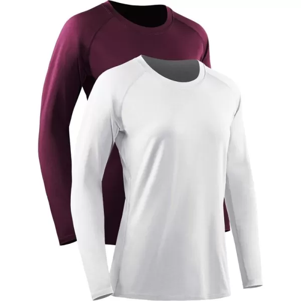 NELEUS Women's Dry Fit Workout Running Long Sleeve Shirt