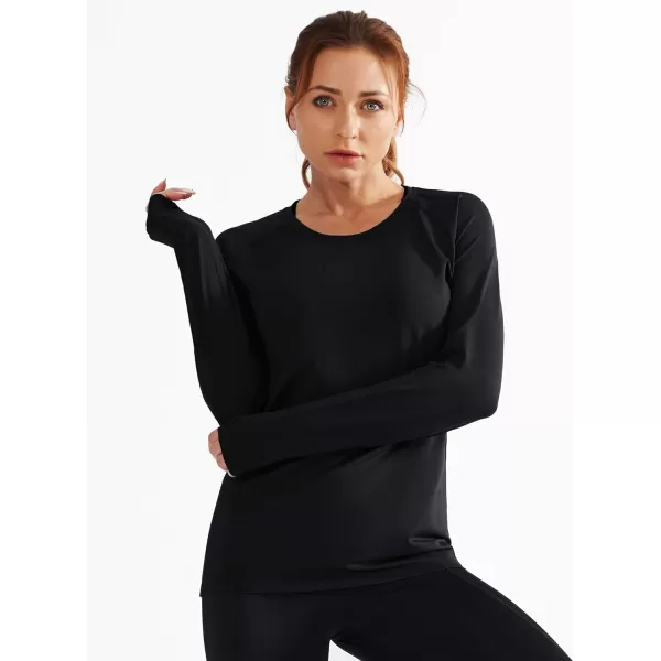 NELEUS Women's Dry Fit Workout Running Long Sleeve Shirt