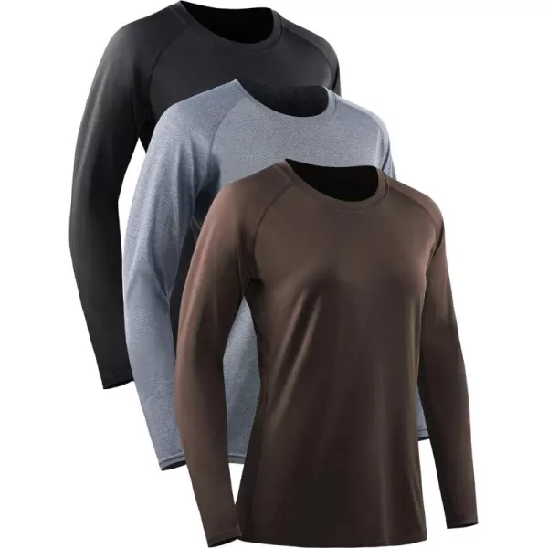 8065# 3 Pack,black/Grey/Coffee