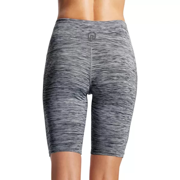 NELEUS Women's High Waist Yoga Shorts Tummy Control Workout Running Compression Shorts with Pocket