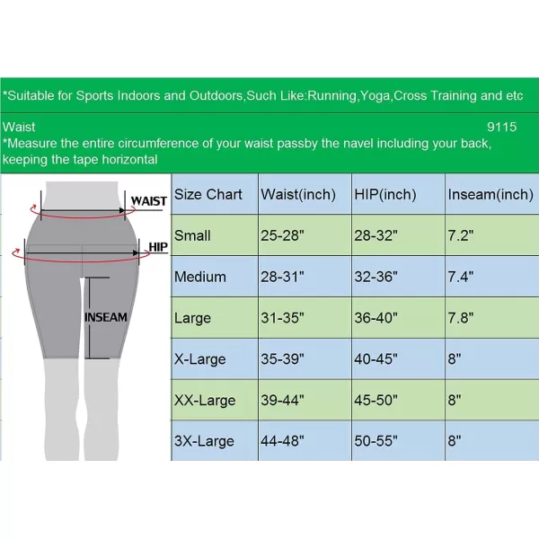 NELEUS Women's High Waist Yoga Shorts Tummy Control Workout Running Compression Shorts with Pocket