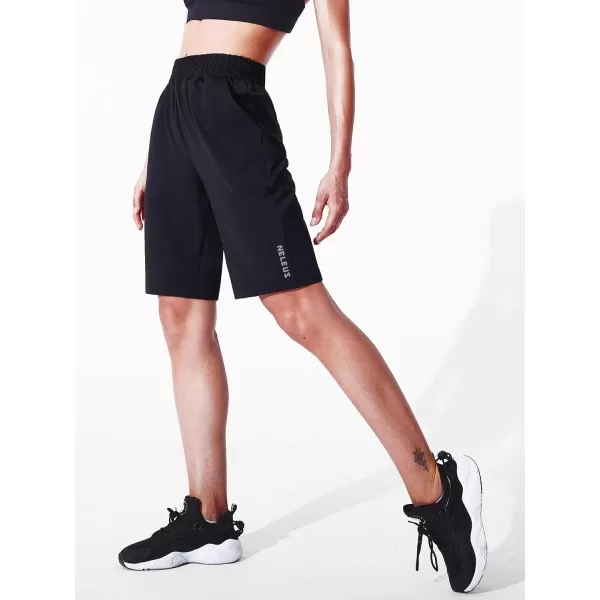 NELEUS Women's Lightweight Running Shorts Workout Athletic Short for Yoga with Pocket