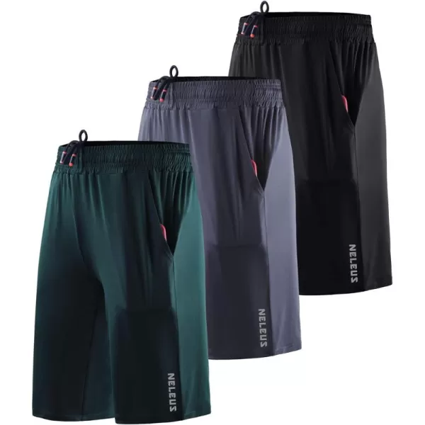 NELEUS Women's Lightweight Running Shorts Workout Athletic Short for Yoga with Pocket