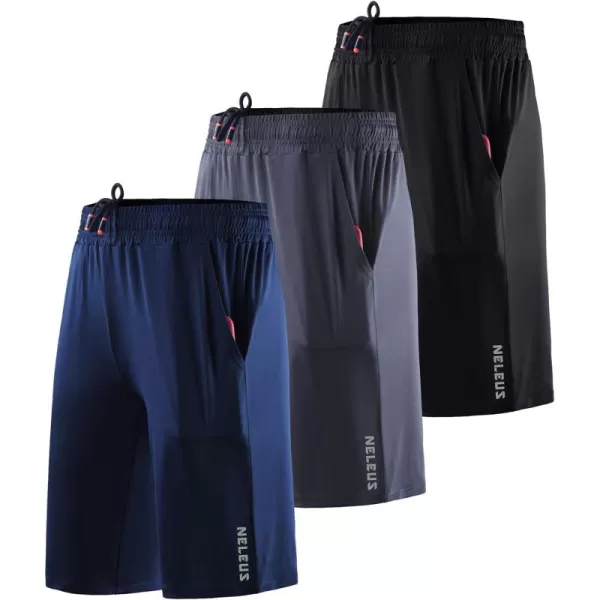 NELEUS Women's Lightweight Running Shorts Workout Athletic Short for Yoga with Pocket