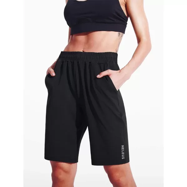 NELEUS Women's Lightweight Running Shorts Workout Athletic Short for Yoga with Pocket