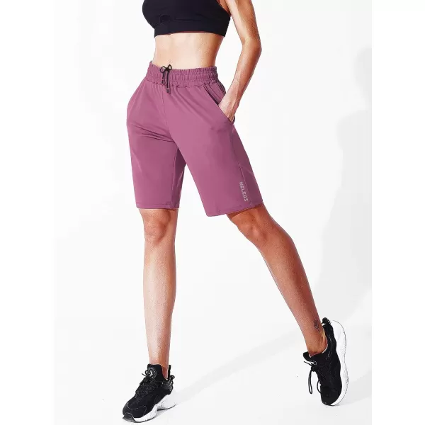 NELEUS Women's Lightweight Running Shorts Workout Athletic Short for Yoga with Pocket