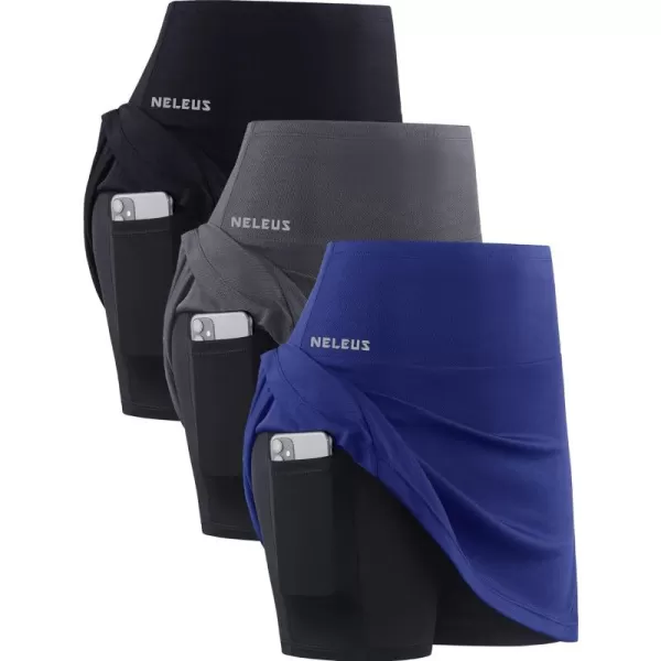 NELEUS Women's Lightweight Running Shorts Workout Athletic Short for Yoga with Pocket