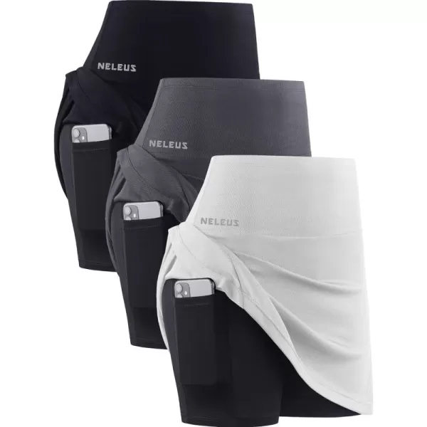 NELEUS Women's Lightweight Running Shorts Workout Athletic Short for Yoga with Pocket