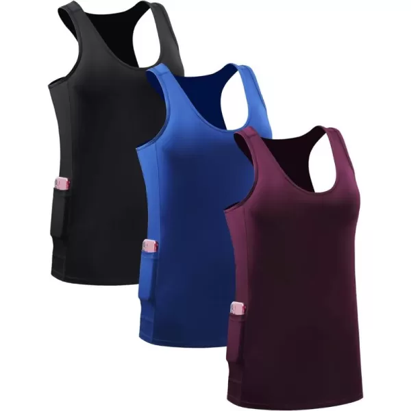 NELEUS Women's Racerback Yoga Workout Tank Top